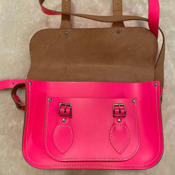 The Cambridge Satchel Company Neon Pink Satchel - Picture 2 of 7